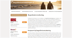 Desktop Screenshot of begrafenisverzekeringen.nl